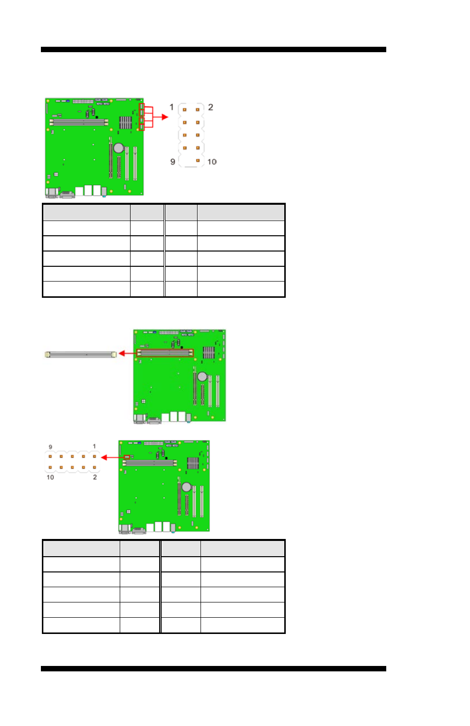 Signal name | IBASE MB961 User Manual | Page 26 / 78