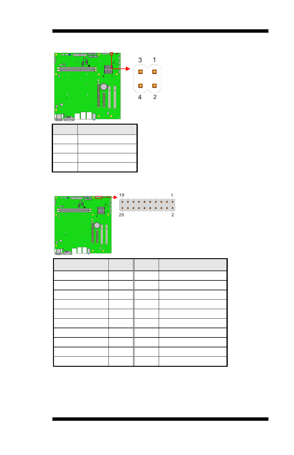 Signal name | IBASE MB961 User Manual | Page 29 / 78
