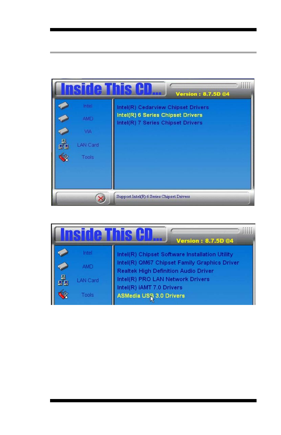 Asmedia usb 3.0 drivers | IBASE MB961 User Manual | Page 71 / 78