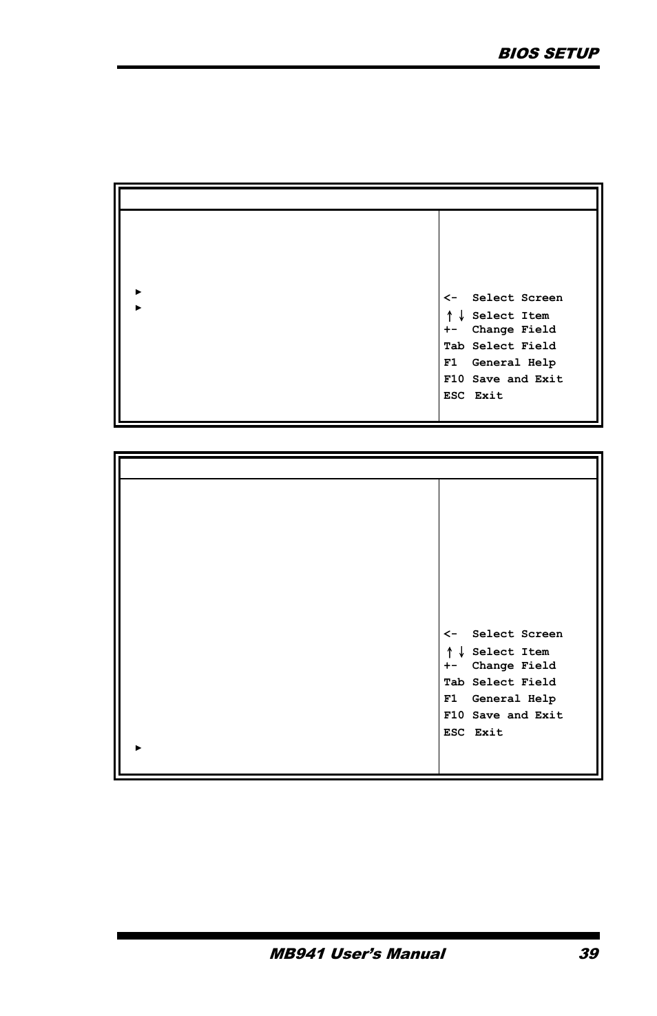 Advanced chipset settings | IBASE MB941 User Manual | Page 43 / 70