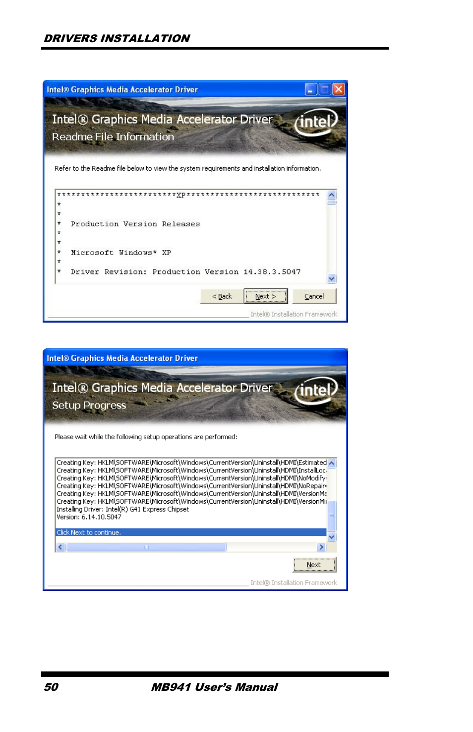IBASE MB941 User Manual | Page 54 / 70