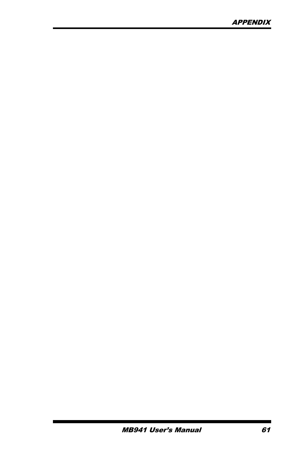 IBASE MB941 User Manual | Page 65 / 70