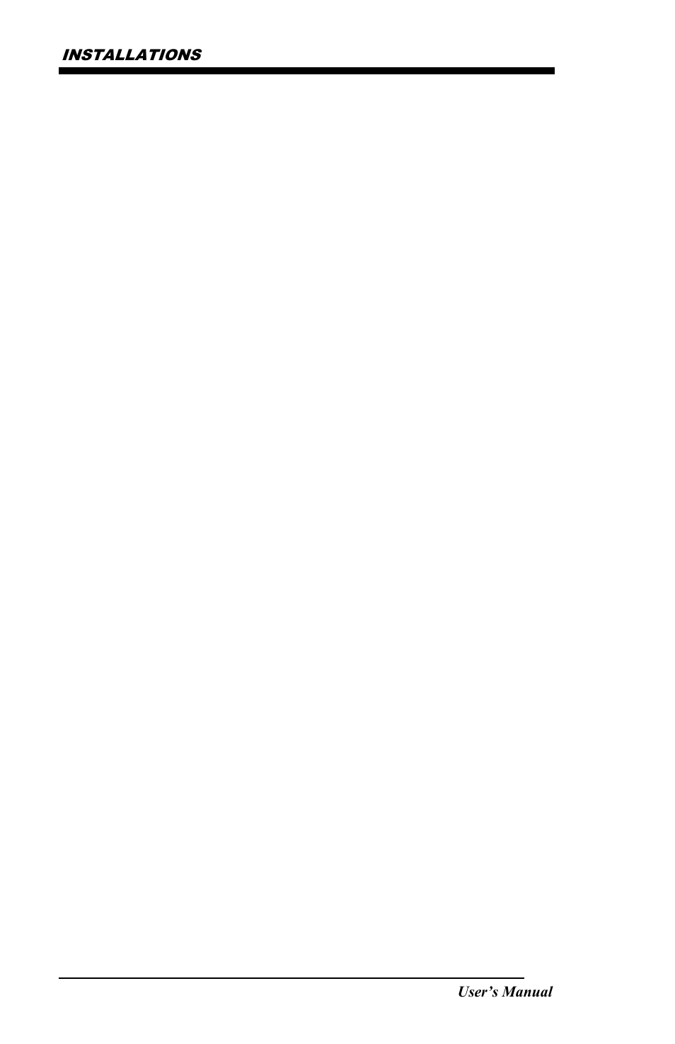 Installations, Mb968 user’s manual | IBASE MB968 User Manual | Page 32 / 76