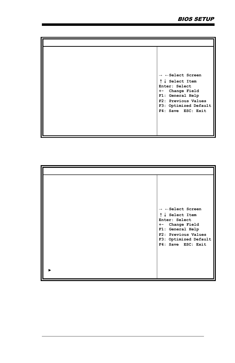 Boot settings, Bios setup, Chipset | Boot | IBASE MB968 User Manual | Page 53 / 76