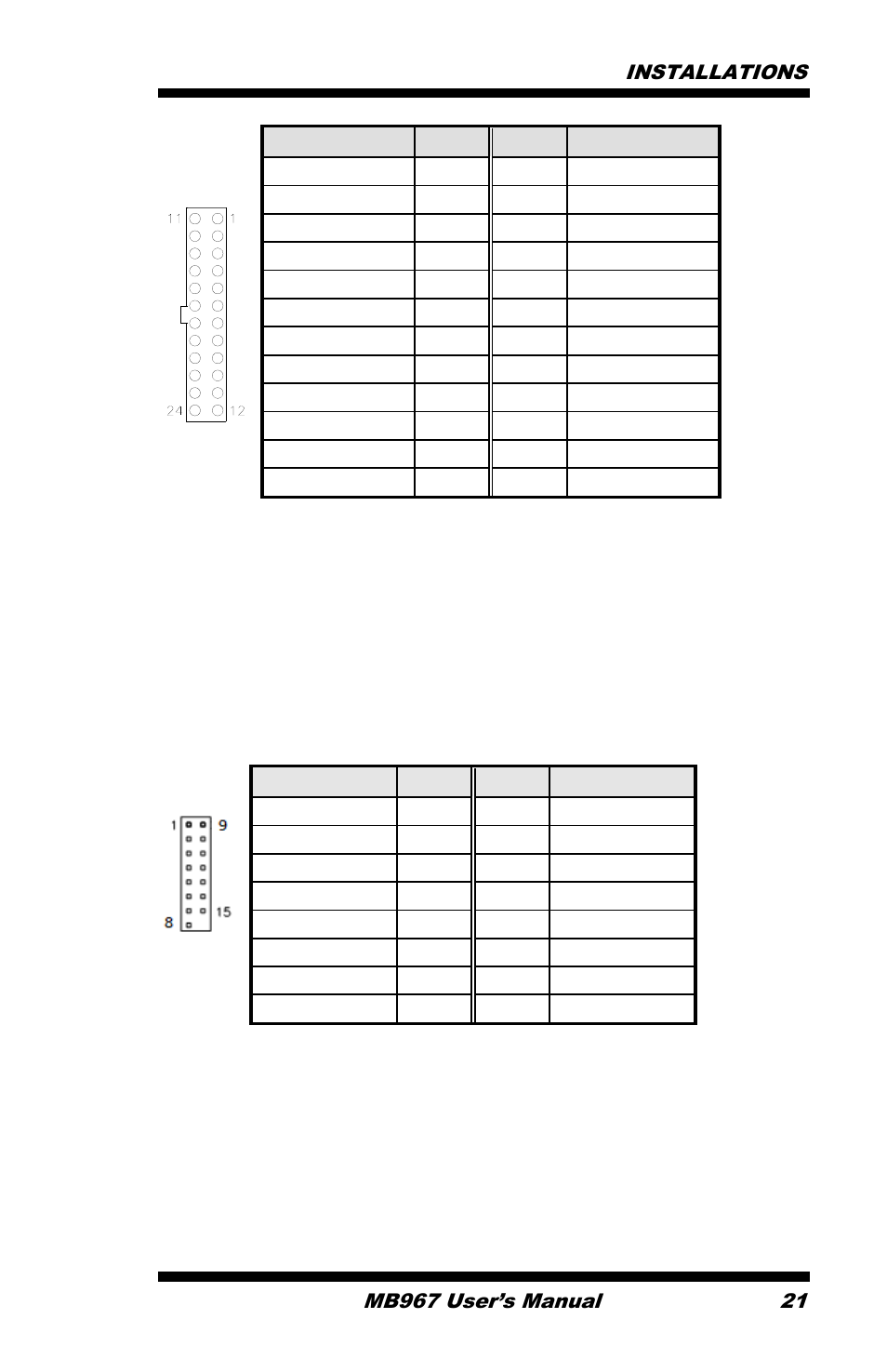 IBASE MB967 User Manual | Page 21 / 76