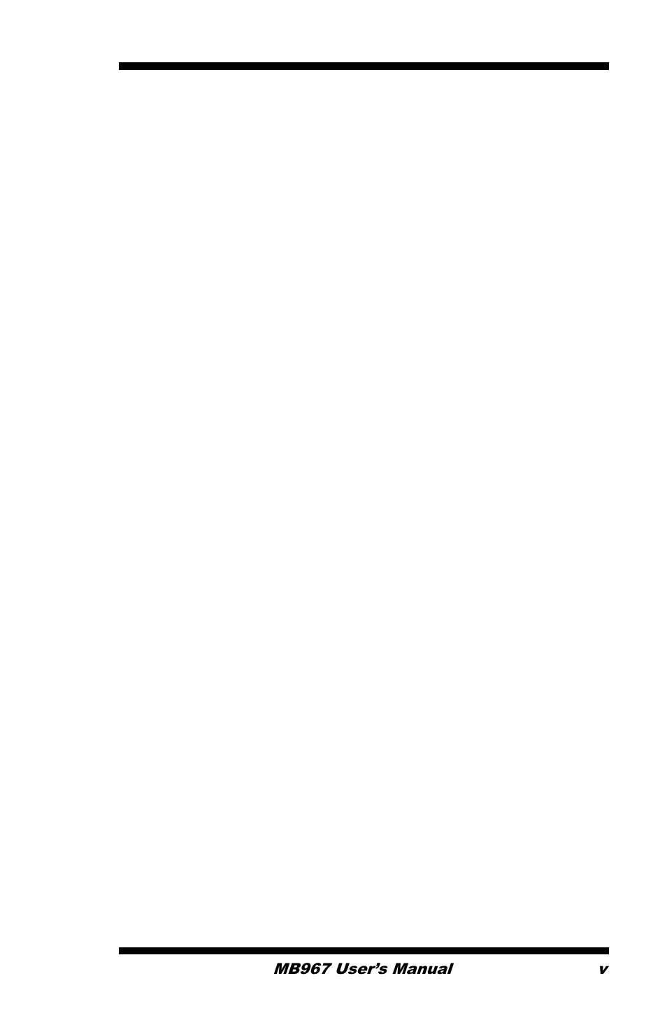 IBASE MB967 User Manual | Page 5 / 76