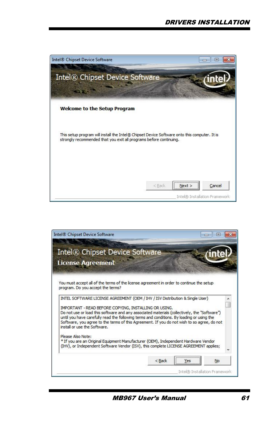 IBASE MB967 User Manual | Page 61 / 76