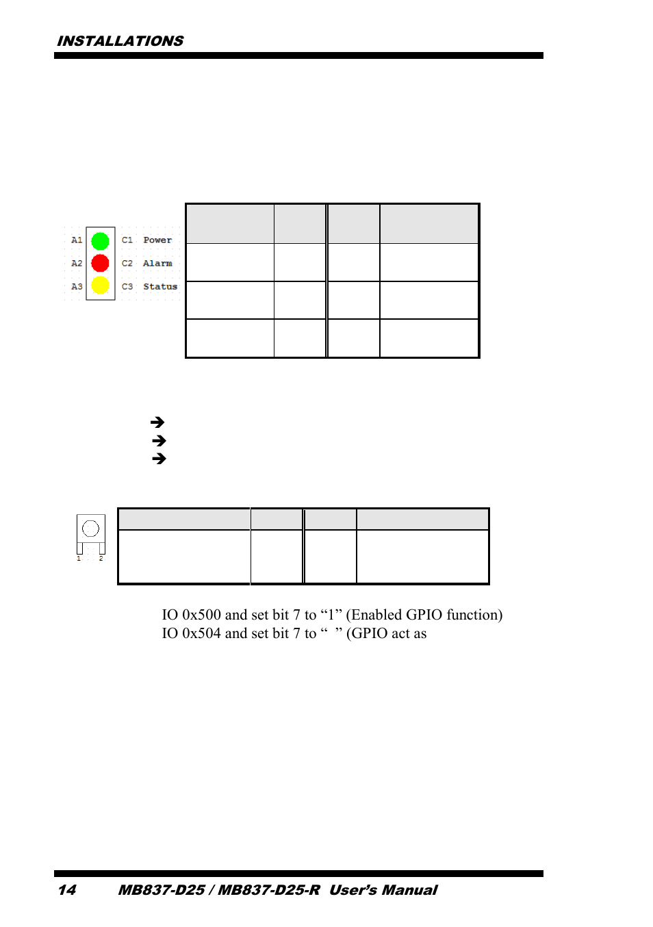 IBASE MB837-D25 User Manual | Page 20 / 61