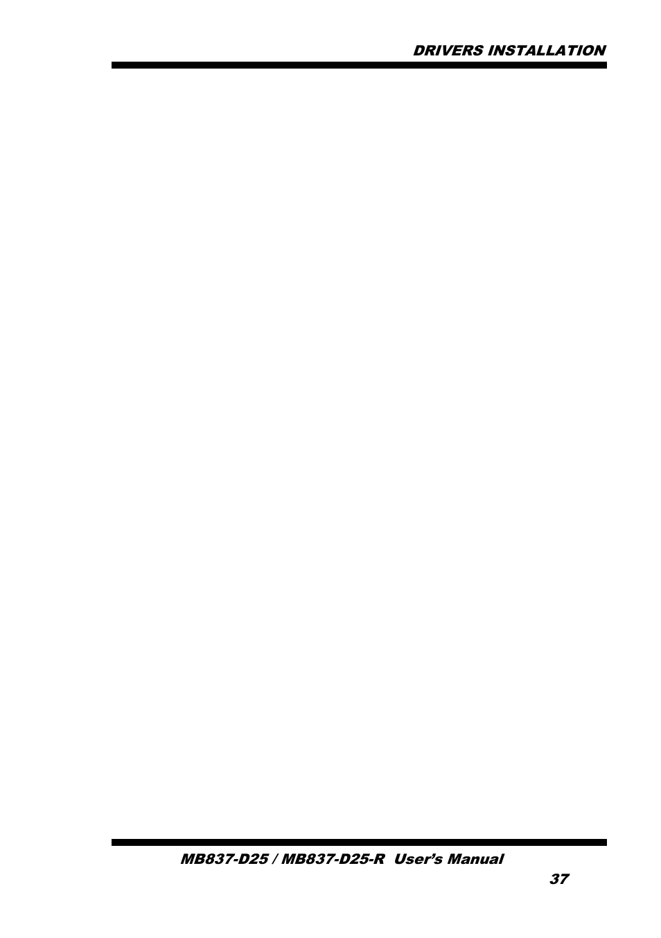 Drivers installation | IBASE MB837-D25 User Manual | Page 43 / 61