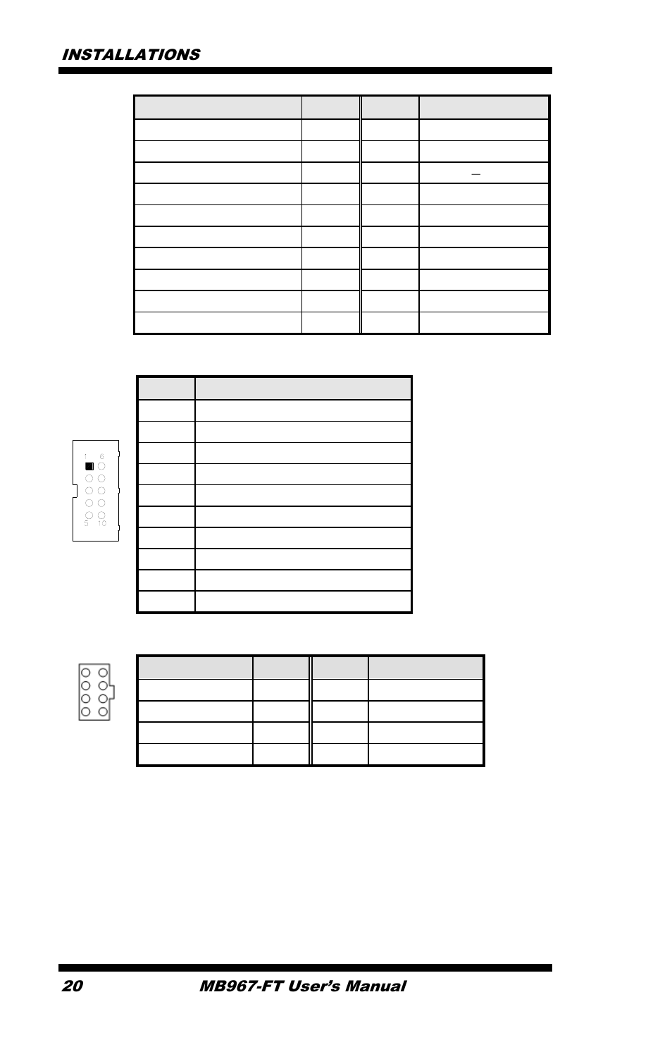 IBASE MB967-FT User Manual | Page 20 / 76