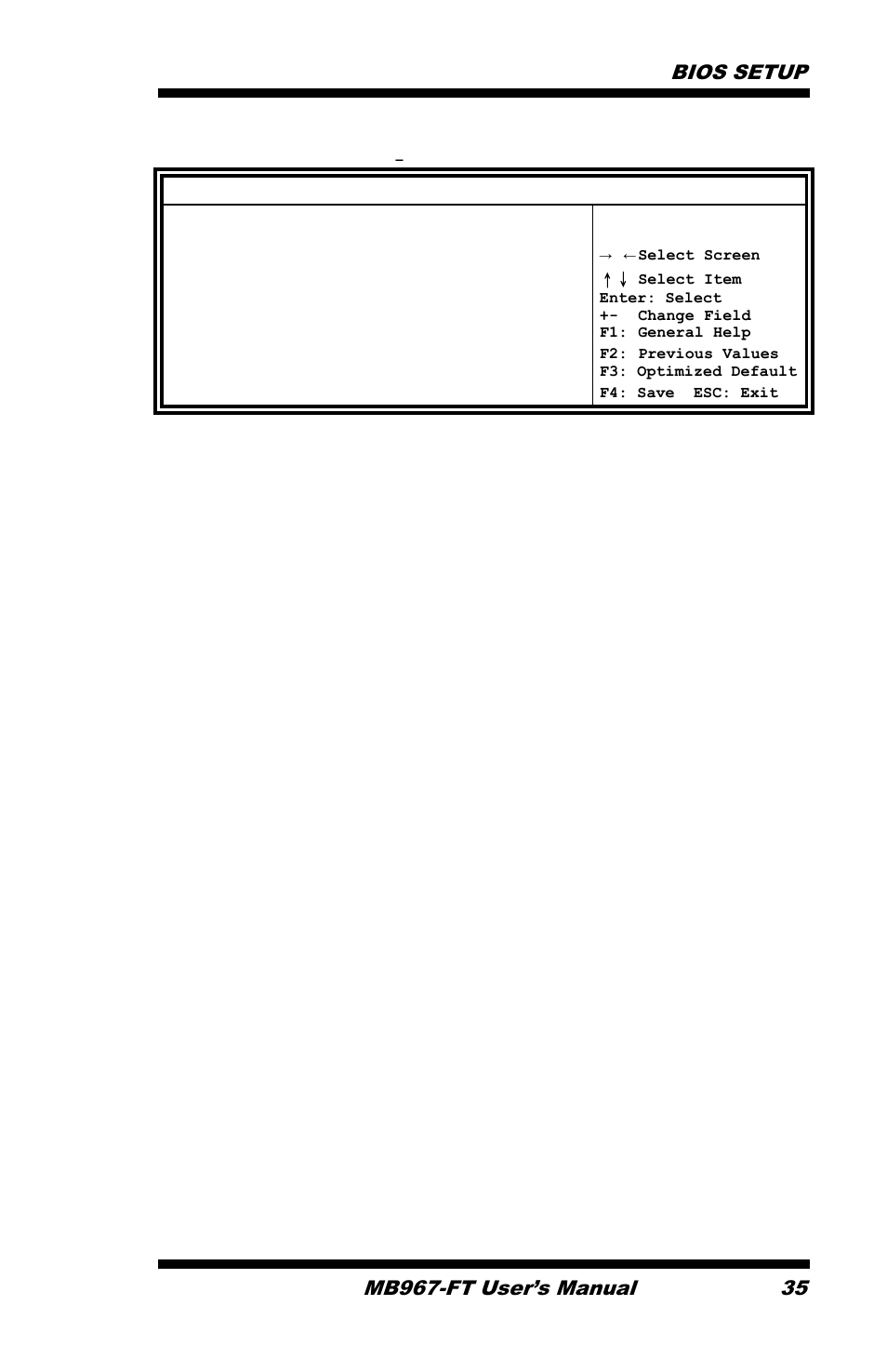 Main settings, System language choose the system default language | IBASE MB967-FT User Manual | Page 35 / 76