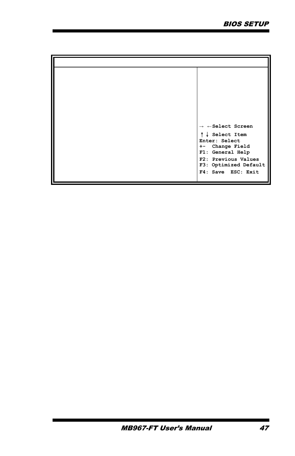 Advanced | IBASE MB967-FT User Manual | Page 47 / 76