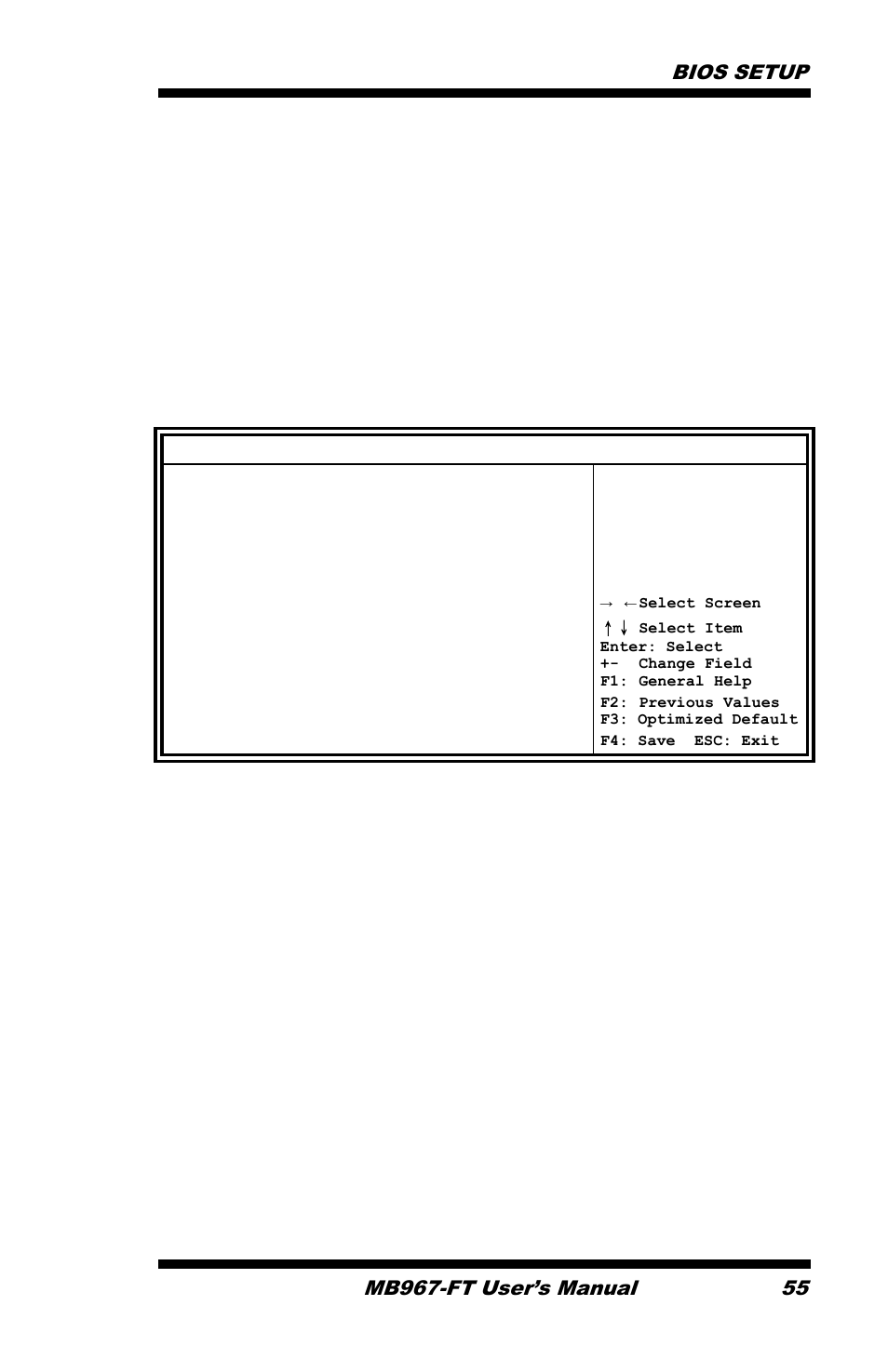 Csm parameters, Boot option priorities sets the system boot order | IBASE MB967-FT User Manual | Page 55 / 76