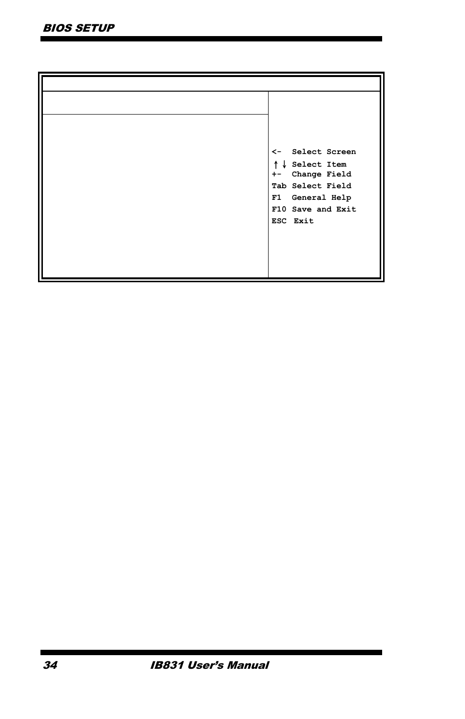 Bios setup, Ib831 user’s manual, Advanced | Pci express configuration | IBASE IB831 User Manual | Page 38 / 54