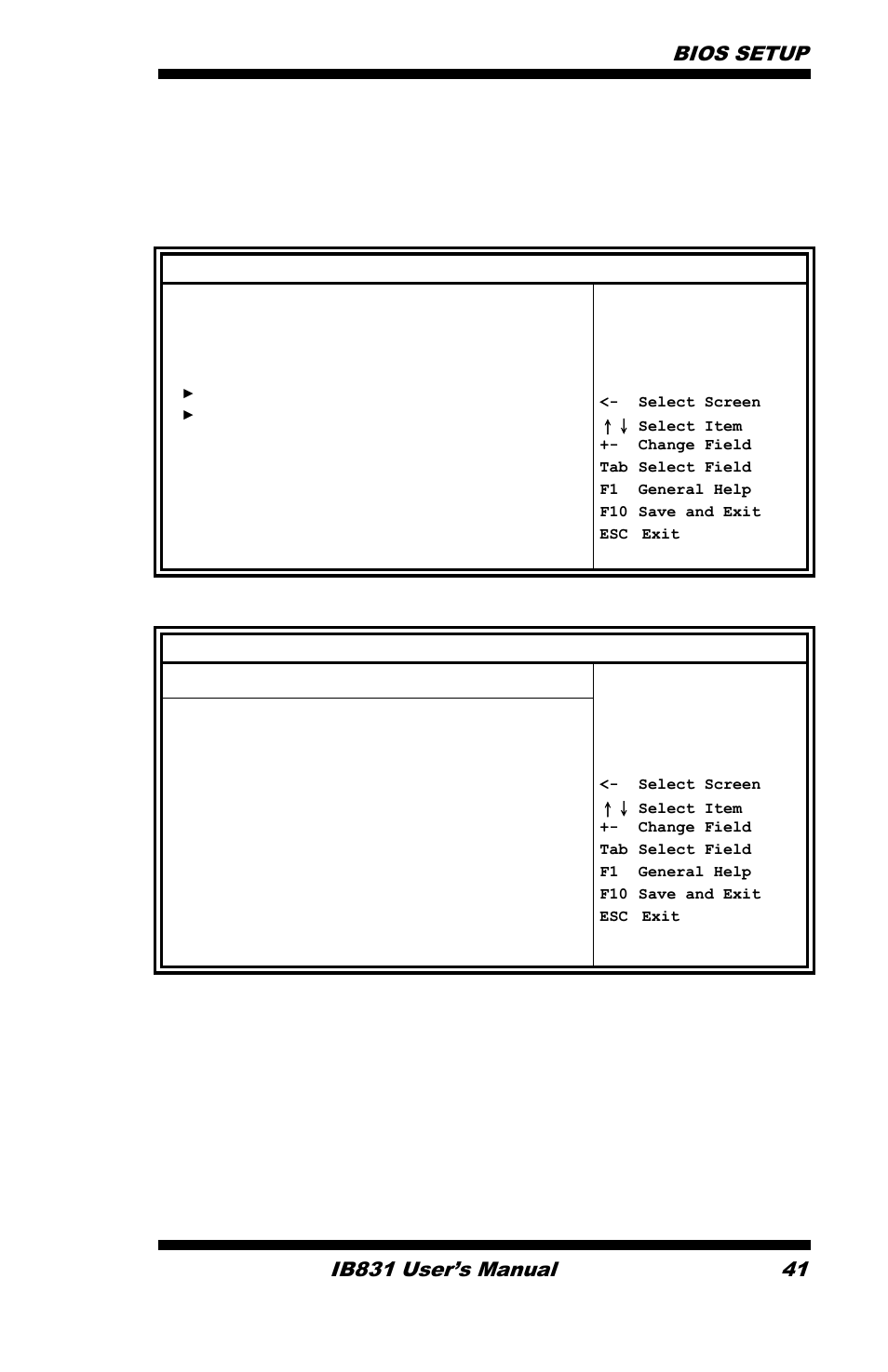 Advanced chipset settings, Output impedance control normal or weak | IBASE IB831 User Manual | Page 45 / 54