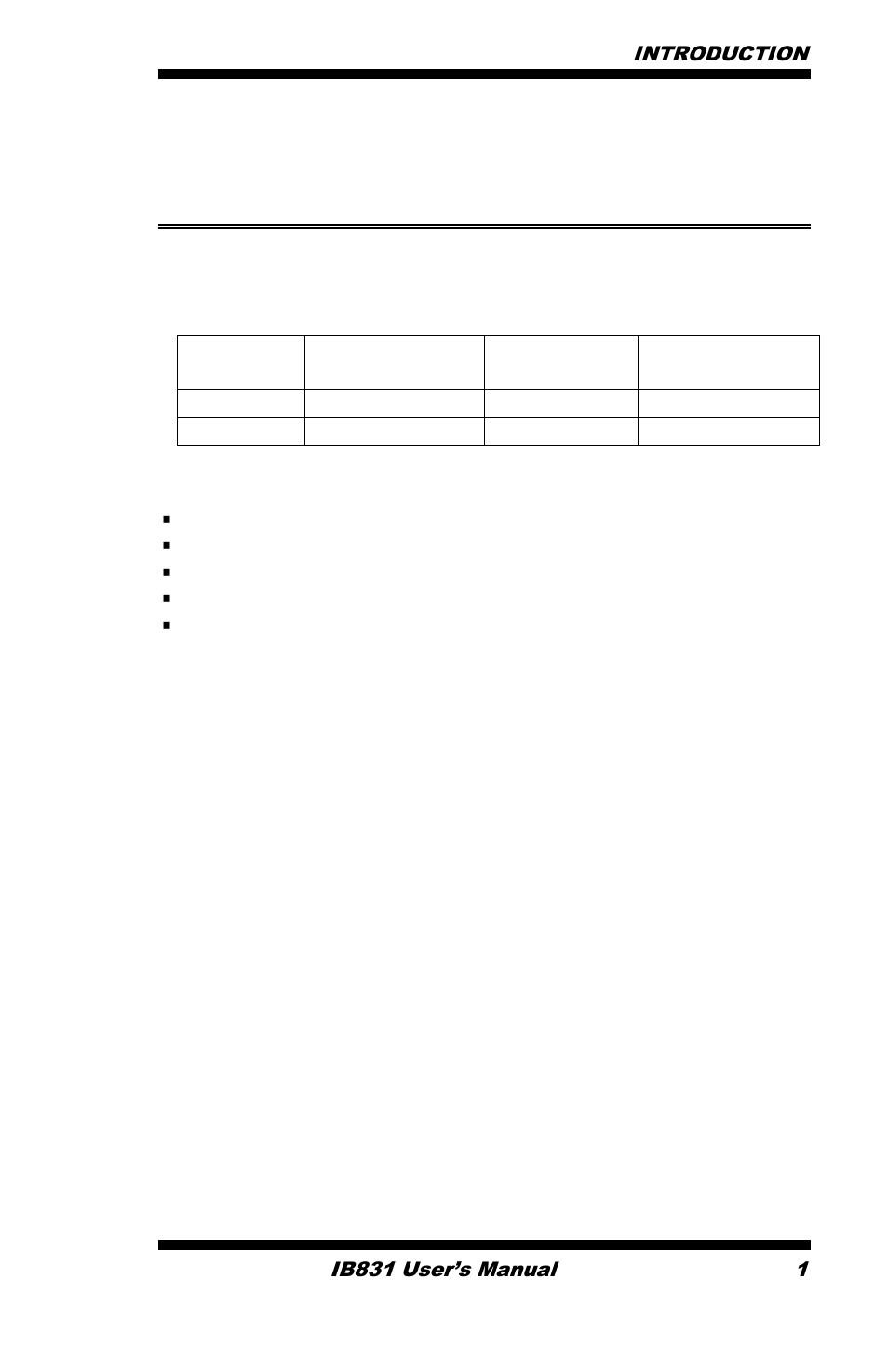 Introduction, Product description | IBASE IB831 User Manual | Page 5 / 54