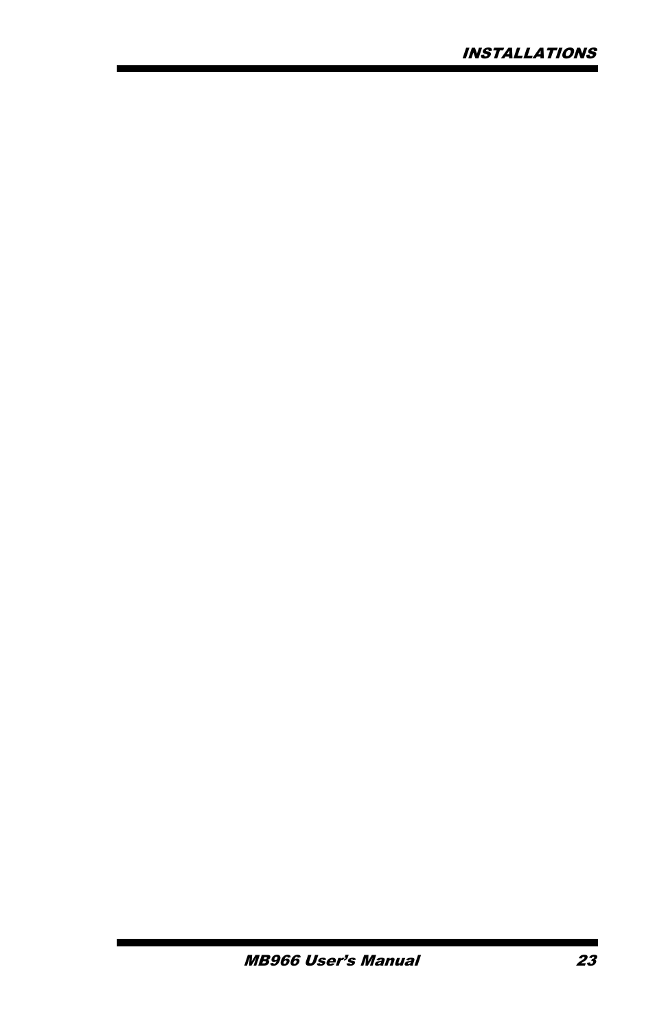 Installations | IBASE MB966 User Manual | Page 29 / 68