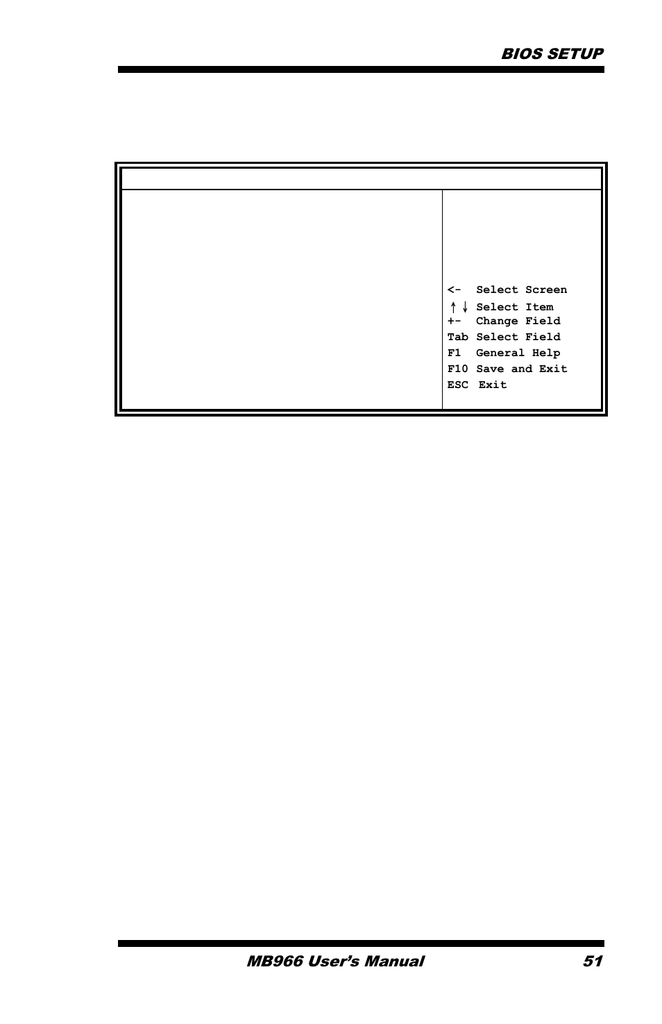 Exit setup, Load optimal defaults, Load failsafe defaults | The exit setup has the following settings that are | IBASE MB966 User Manual | Page 57 / 68