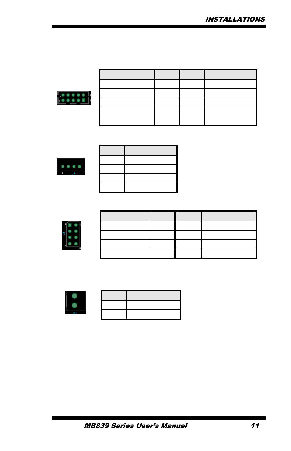 IBASE MB839 User Manual | Page 17 / 53
