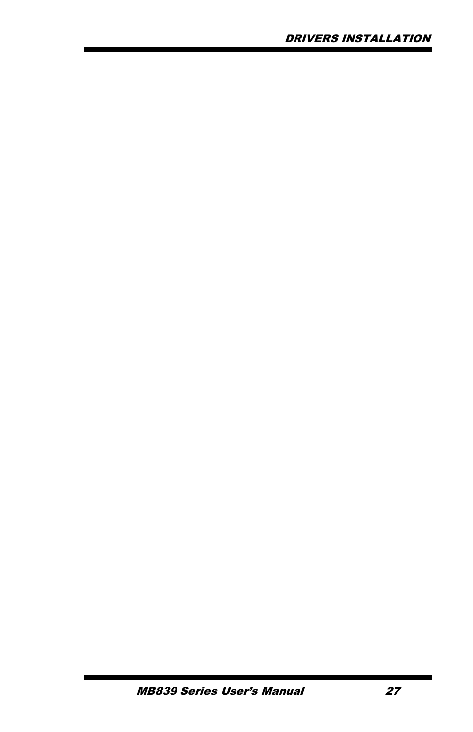 Drivers installation | IBASE MB839 User Manual | Page 33 / 53