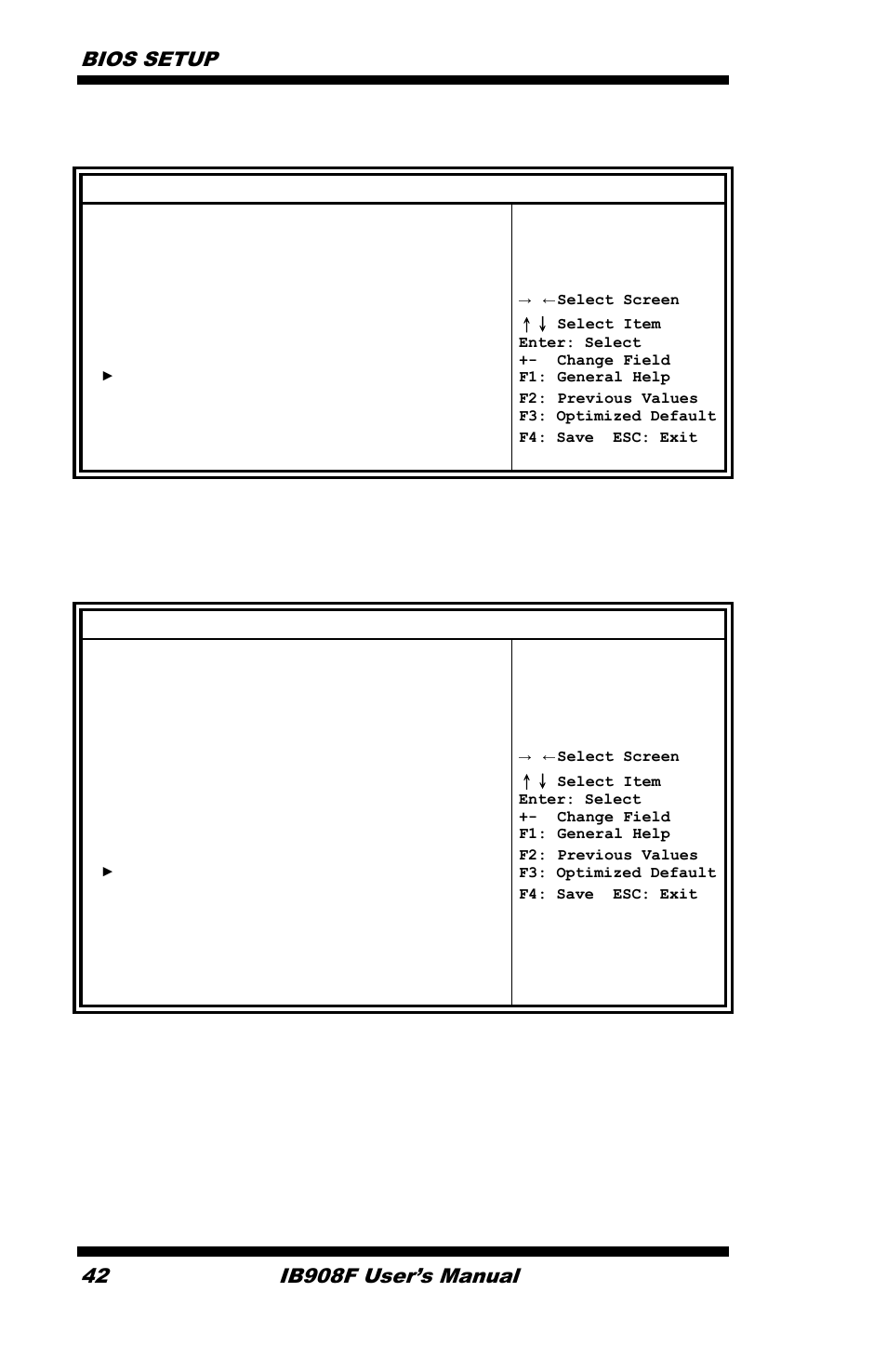 System agent (sa) configuration, Vt-d check to enable vt-d function on mch, Graphics configuration | Bios setup, Ib908f user’s manual, Chipset | IBASE IB908 User Manual | Page 46 / 76