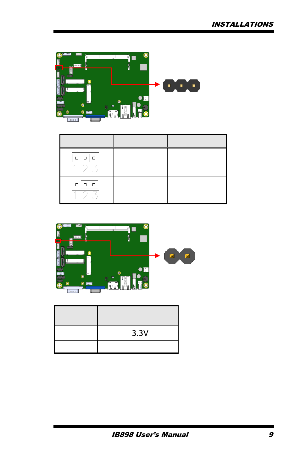 IBASE IB898 User Manual | Page 13 / 58