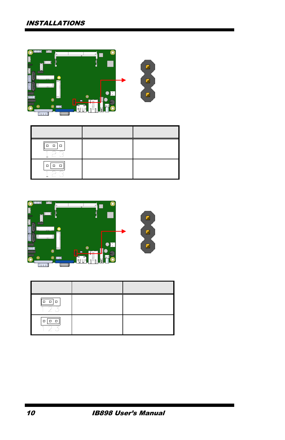 IBASE IB898 User Manual | Page 14 / 58
