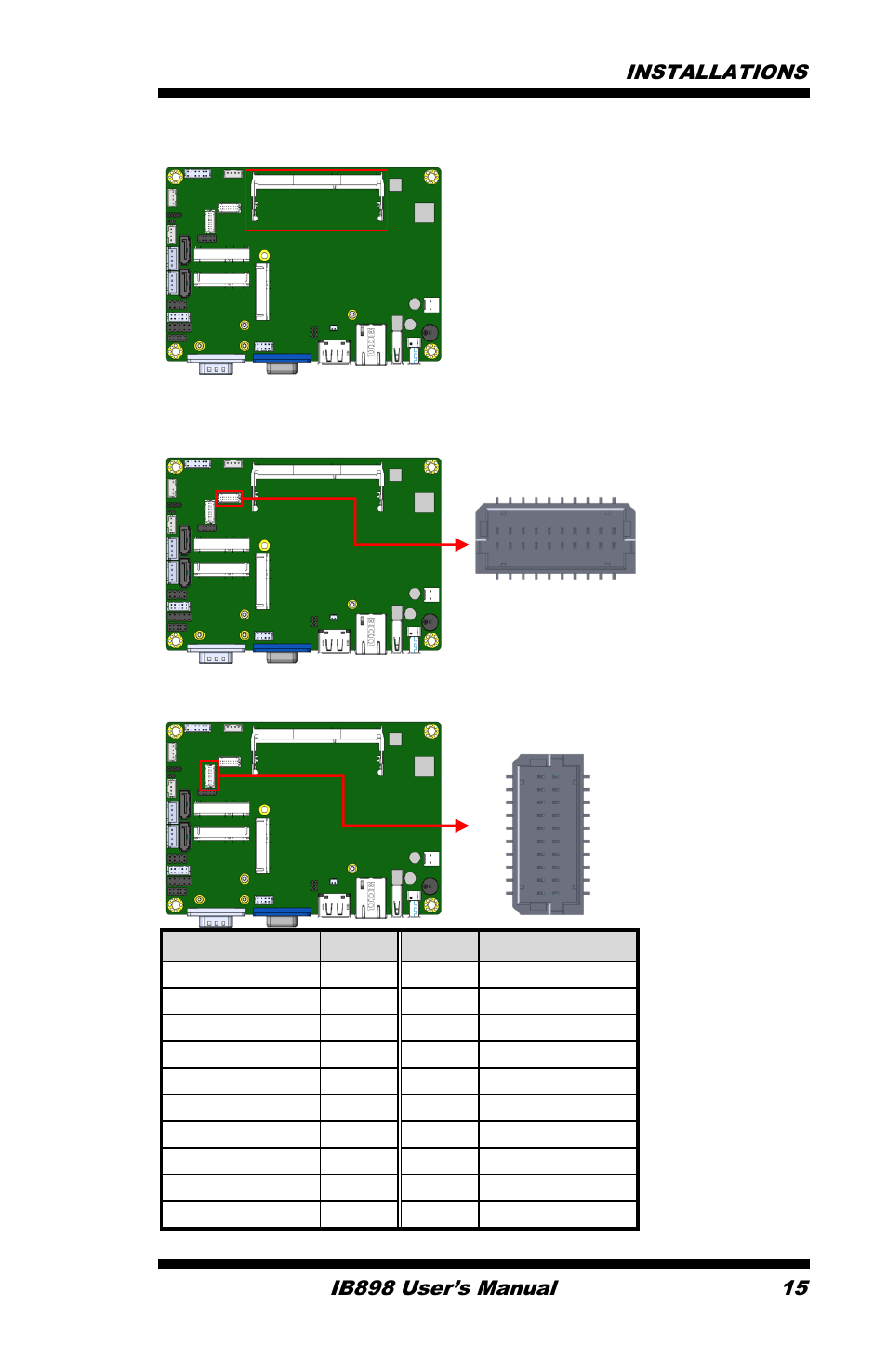 IBASE IB898 User Manual | Page 19 / 58