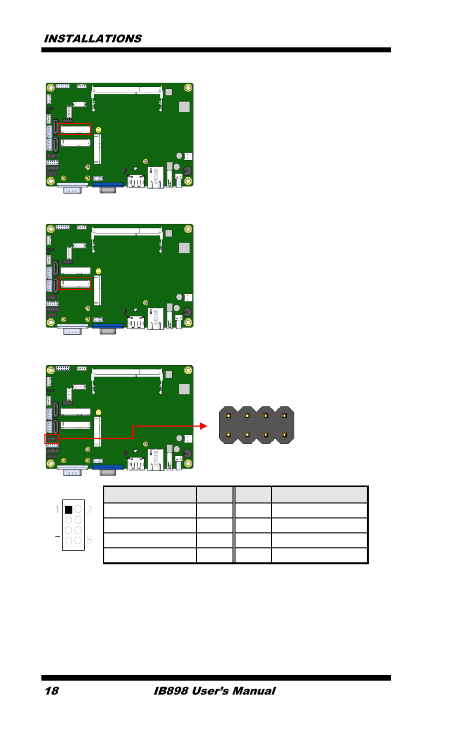 IBASE IB898 User Manual | Page 22 / 58