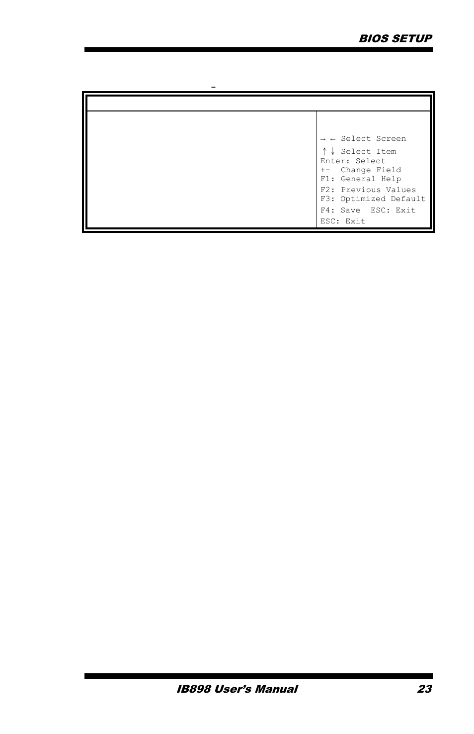 Main settings | IBASE IB898 User Manual | Page 27 / 58
