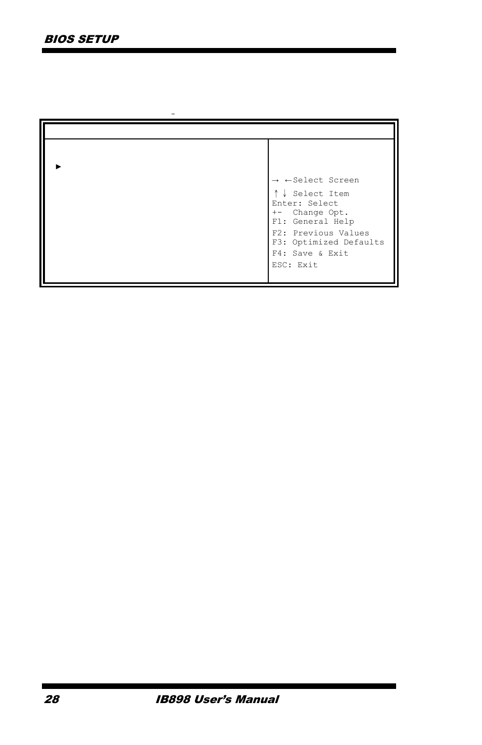 Socket 0 cpu information, Bios setup, Ib898 user’s manual | Socket specific cpu information | IBASE IB898 User Manual | Page 32 / 58