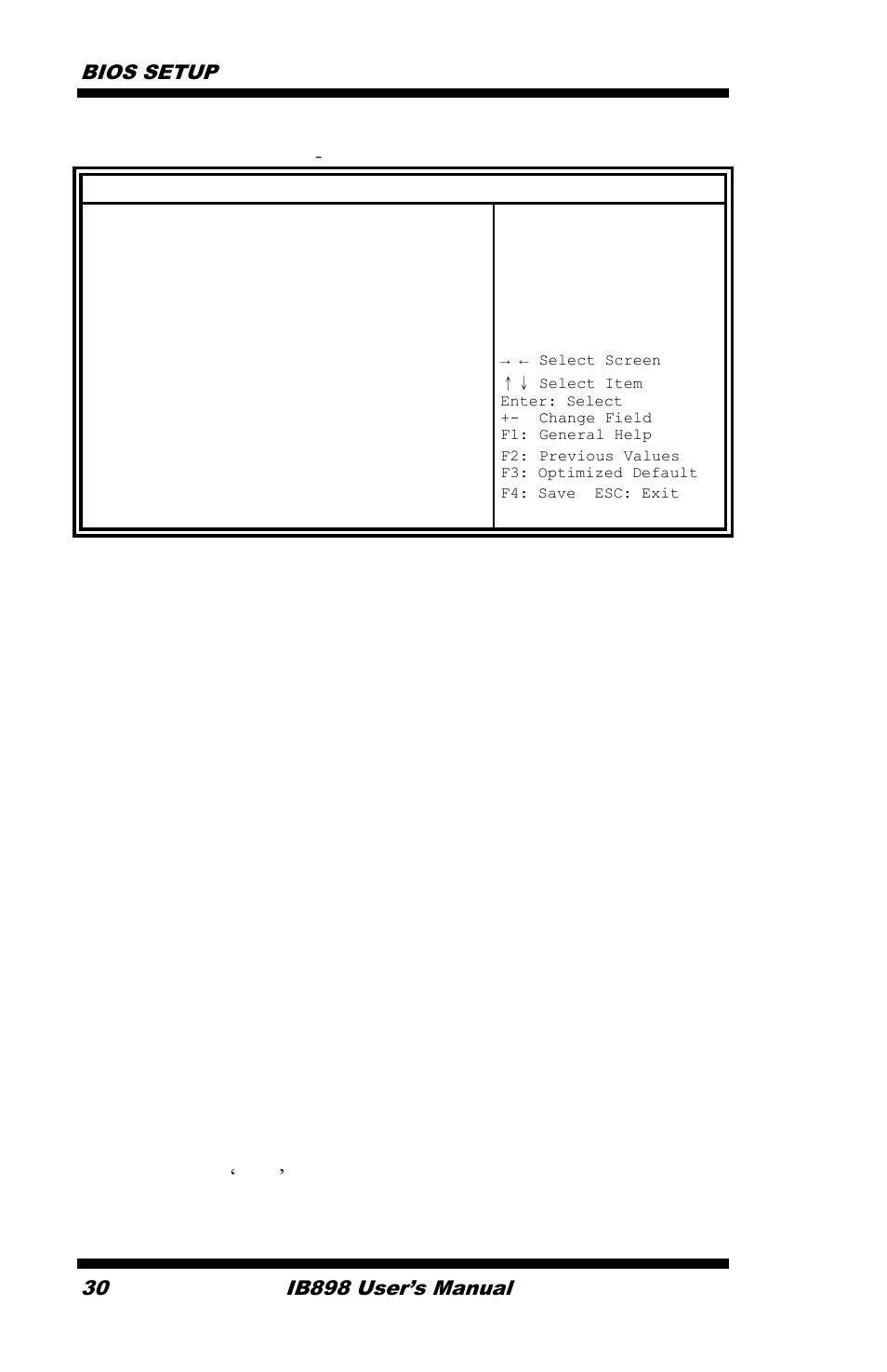 Usb configuration, Bios setup, Ib898 user’s manual | IBASE IB898 User Manual | Page 34 / 58