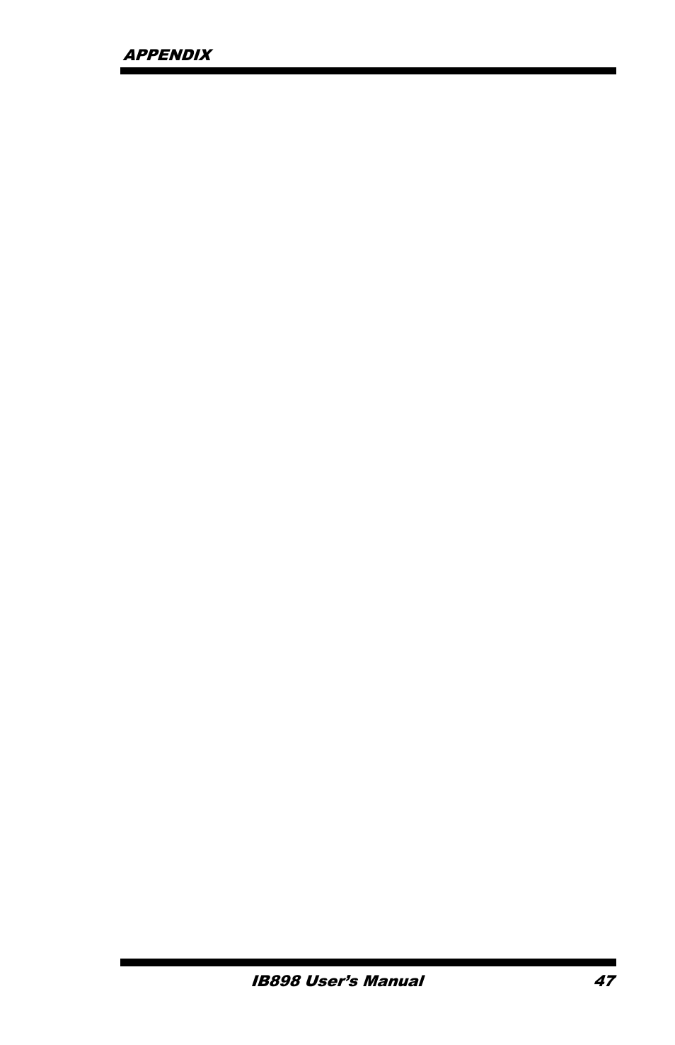 IBASE IB898 User Manual | Page 51 / 58