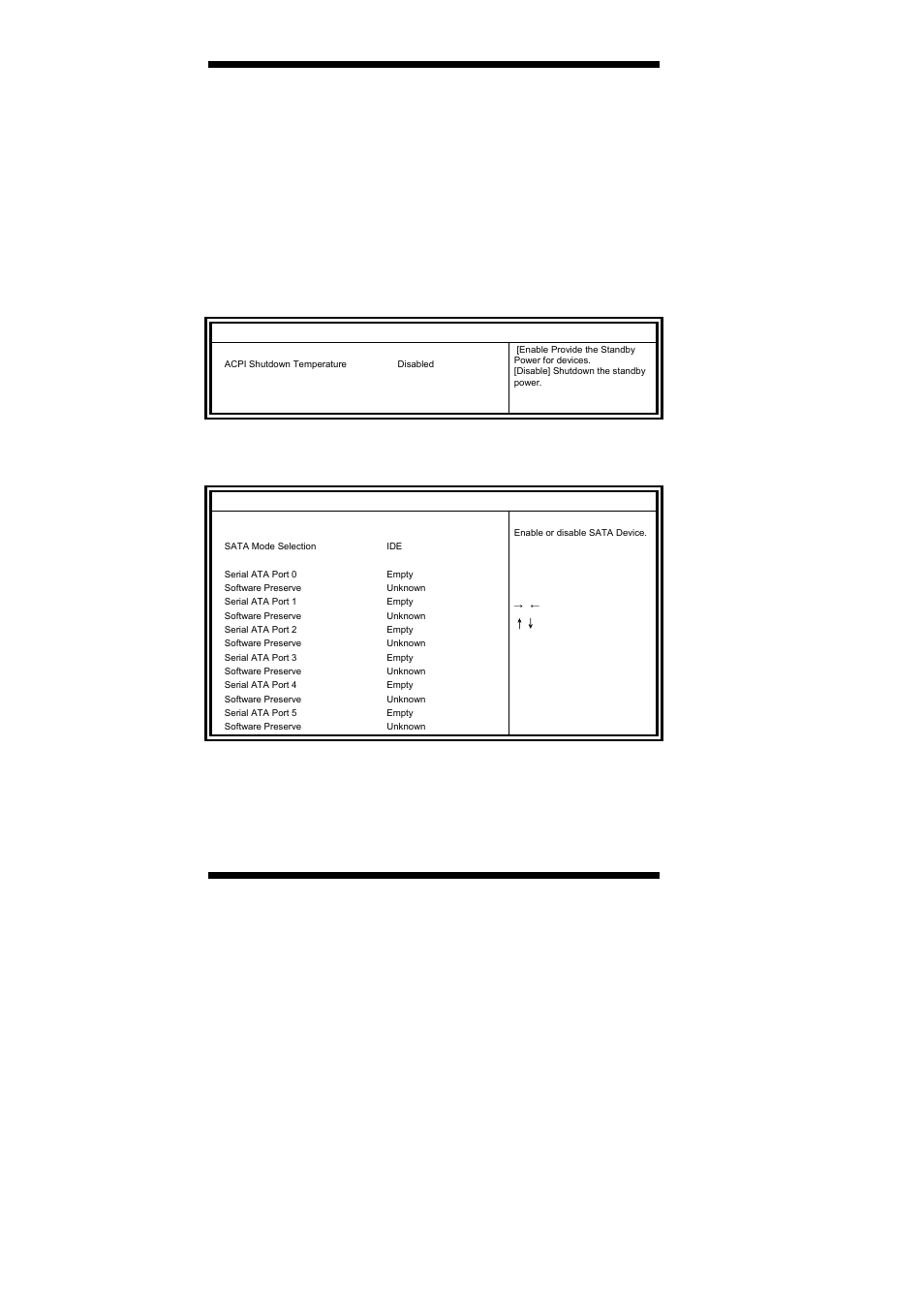 Sata configuration sata device options settings, Bios setup, Ib905 user’s manual | IBASE IB905 User Manual | Page 32 / 62