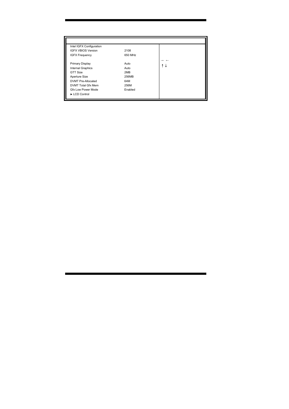 Graphics configuration, Bios setup, Ib905 user’s manual | IBASE IB905 User Manual | Page 40 / 62