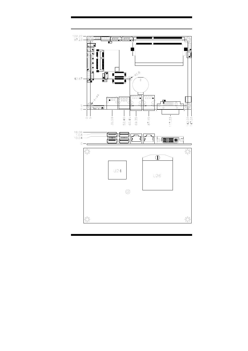 Board dimensions | IBASE IB905 User Manual | Page 9 / 62