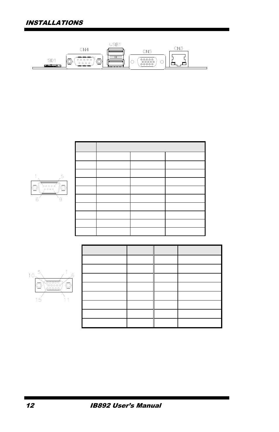 IBASE IB892 User Manual | Page 16 / 56