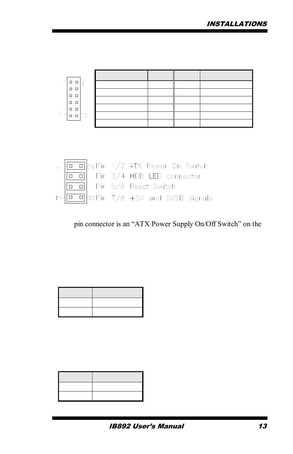 IBASE IB892 User Manual | Page 17 / 56
