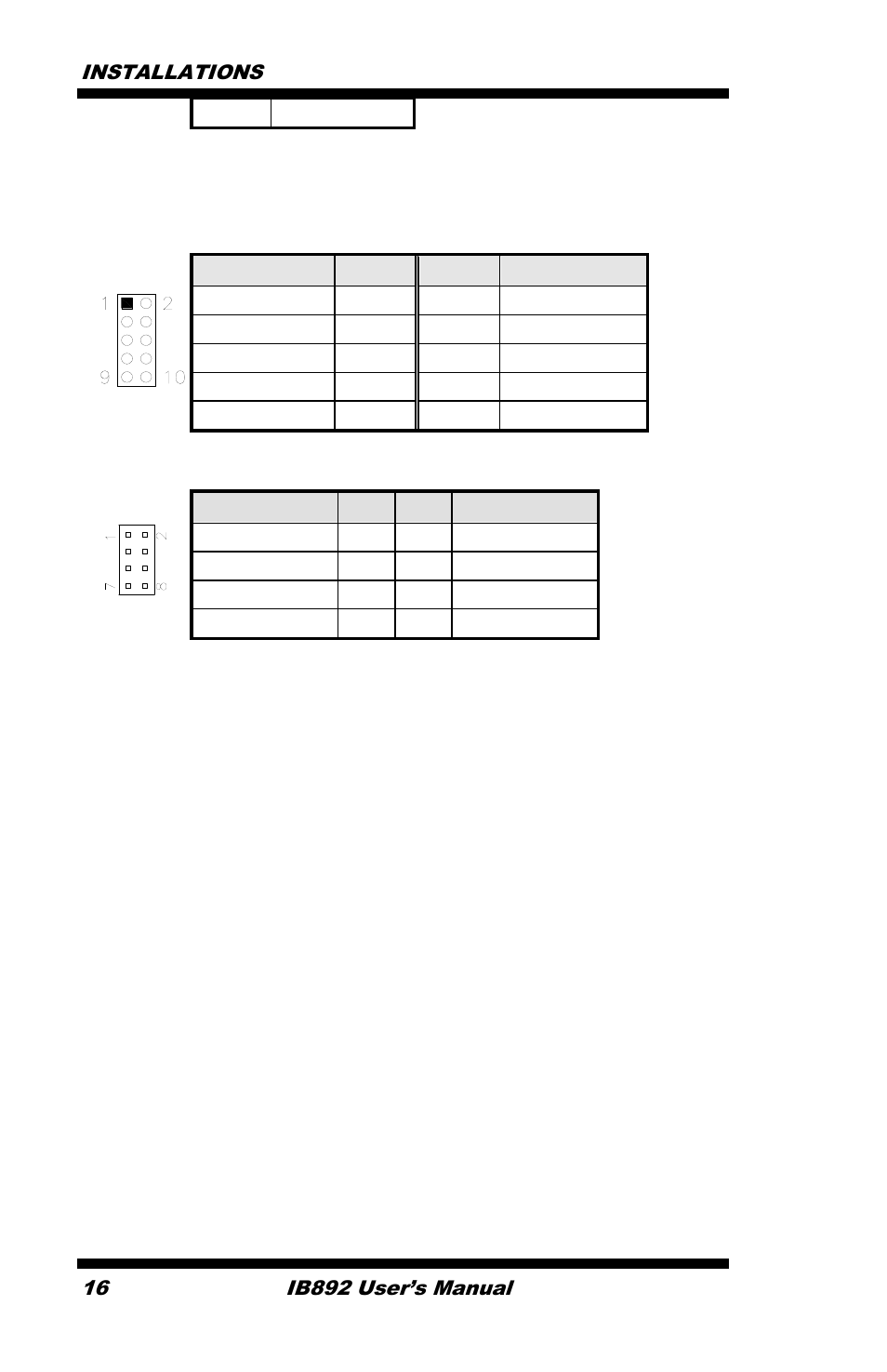 IBASE IB892 User Manual | Page 20 / 56