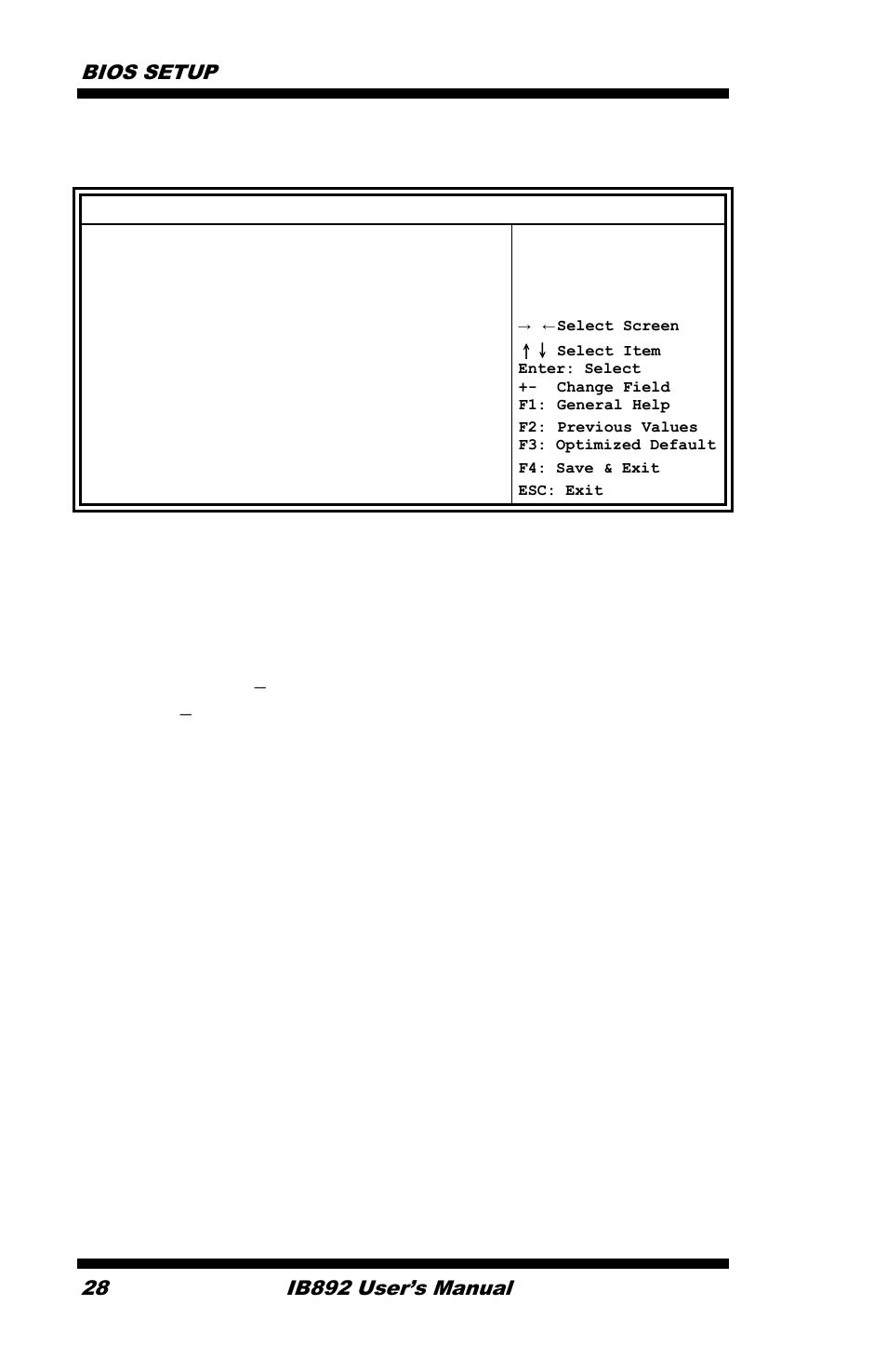 Boot settings, Boot option priorities sets the system boot order, Bios setup 28 | Ib892 user’s manual | IBASE IB892 User Manual | Page 32 / 56