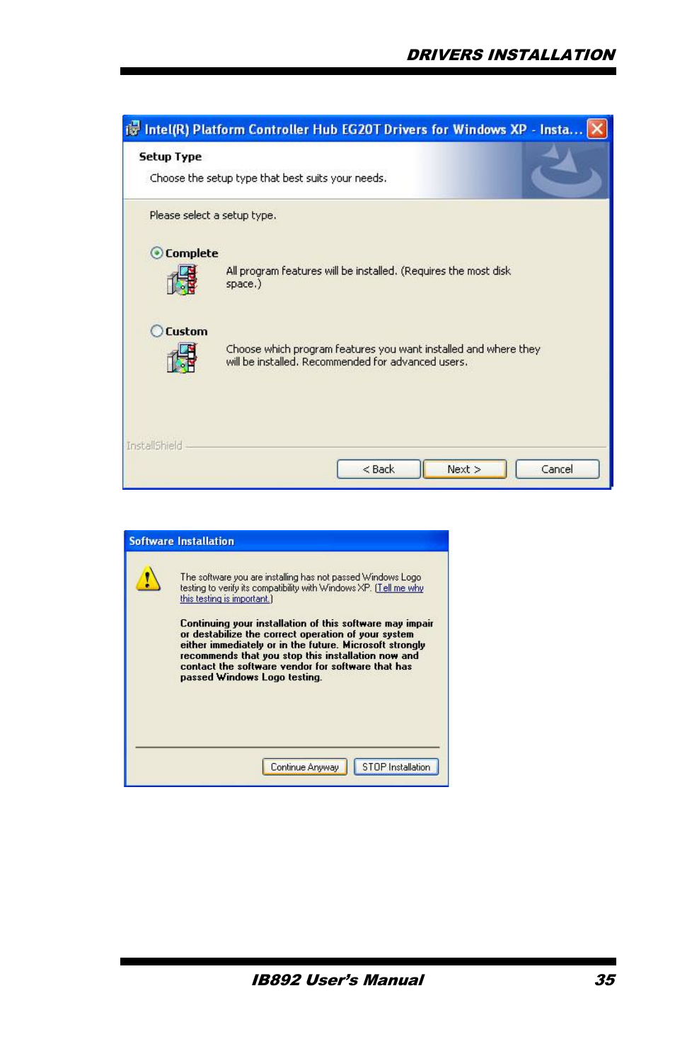 IBASE IB892 User Manual | Page 39 / 56