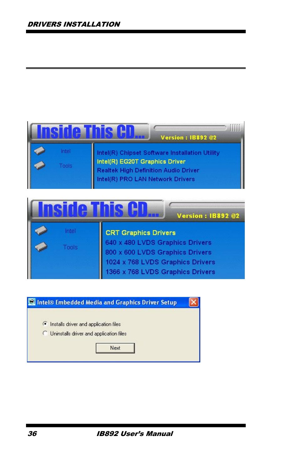 IBASE IB892 User Manual | Page 40 / 56