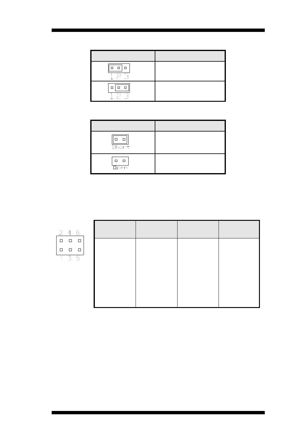 Jp3: clear cmos setting, Jp11: compactflash slave/master selection, Jp5, jp10, jp12: rs232/422/485 (com2) selection | IBASE IB882 User Manual | Page 13 / 56