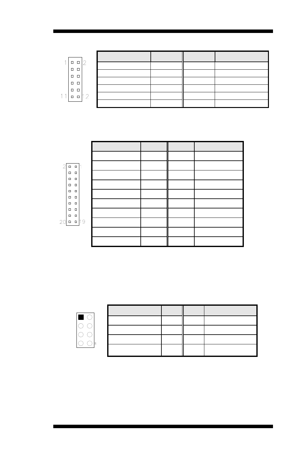 J14: audio connector, J15: lvds connectors, J16, j17: gigabit lan rj-45 connector | J18: sata connectors, J19~j23: usb connectors | IBASE IB882 User Manual | Page 21 / 56