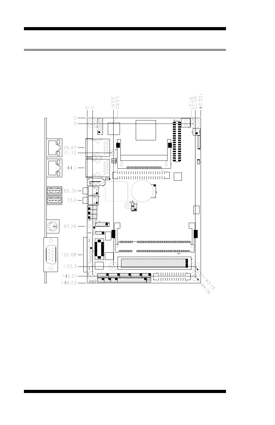 Board dimensions | IBASE IB882 User Manual | Page 8 / 56