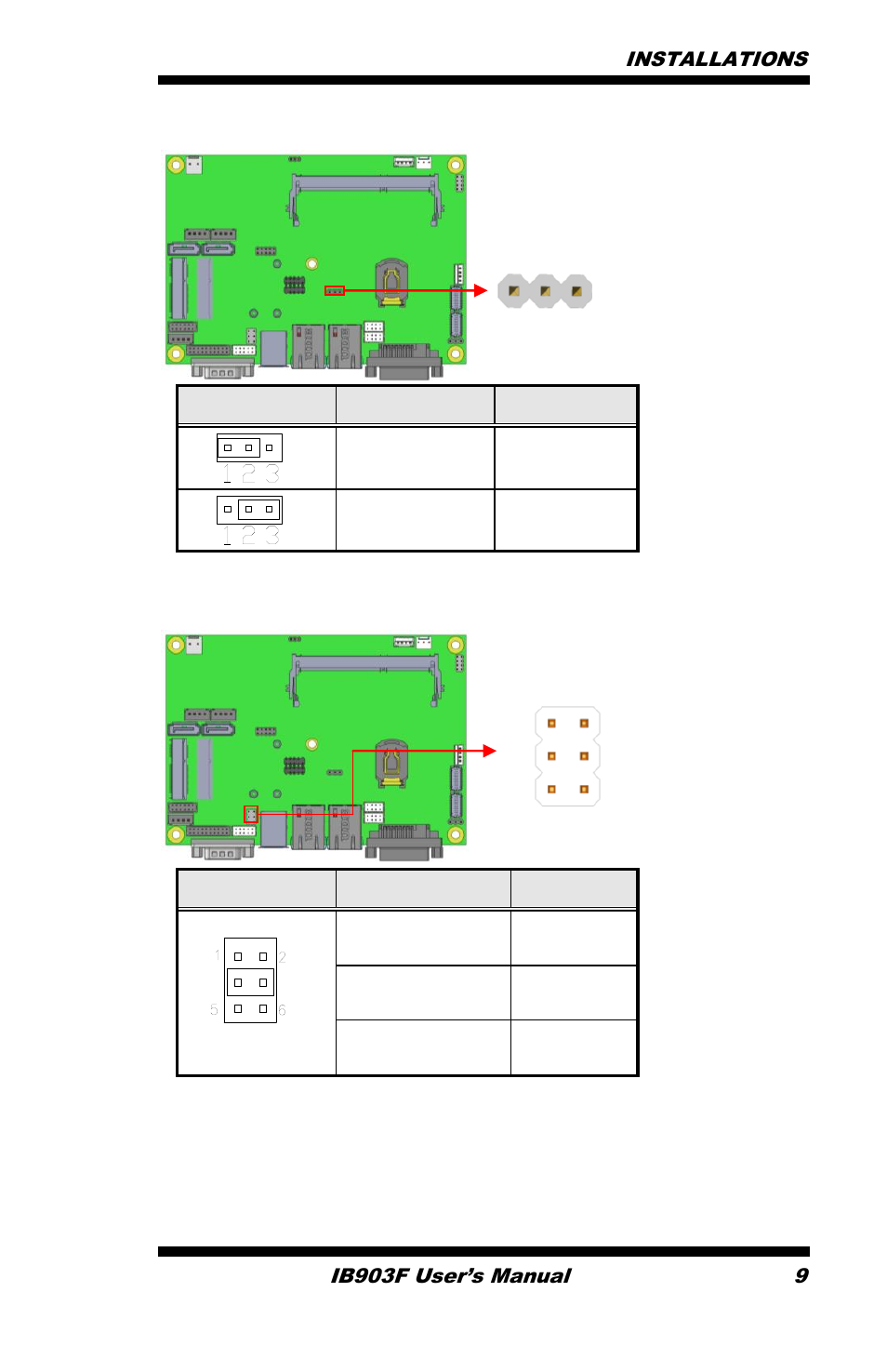IBASE IB903 User Manual | Page 13 / 58