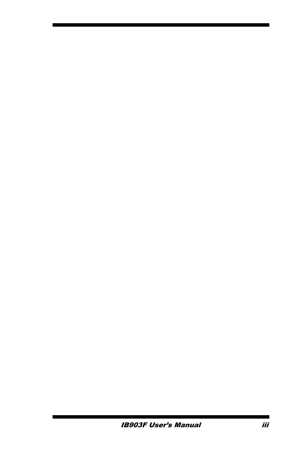 IBASE IB903 User Manual | Page 3 / 58