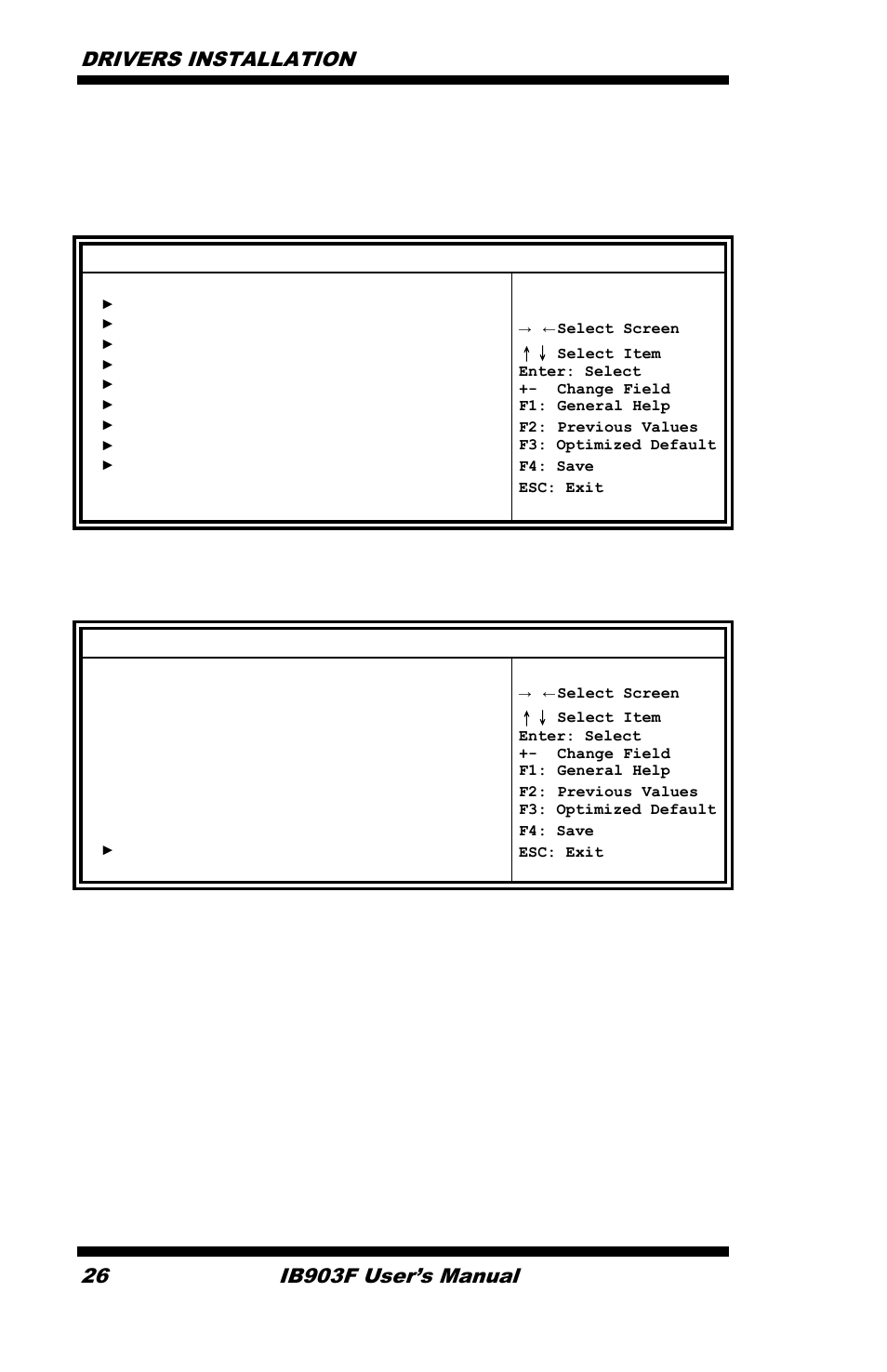 Advanced settings, Pci subsystem settings, Drivers installation | Ib903f user’s manual | IBASE IB903 User Manual | Page 30 / 58