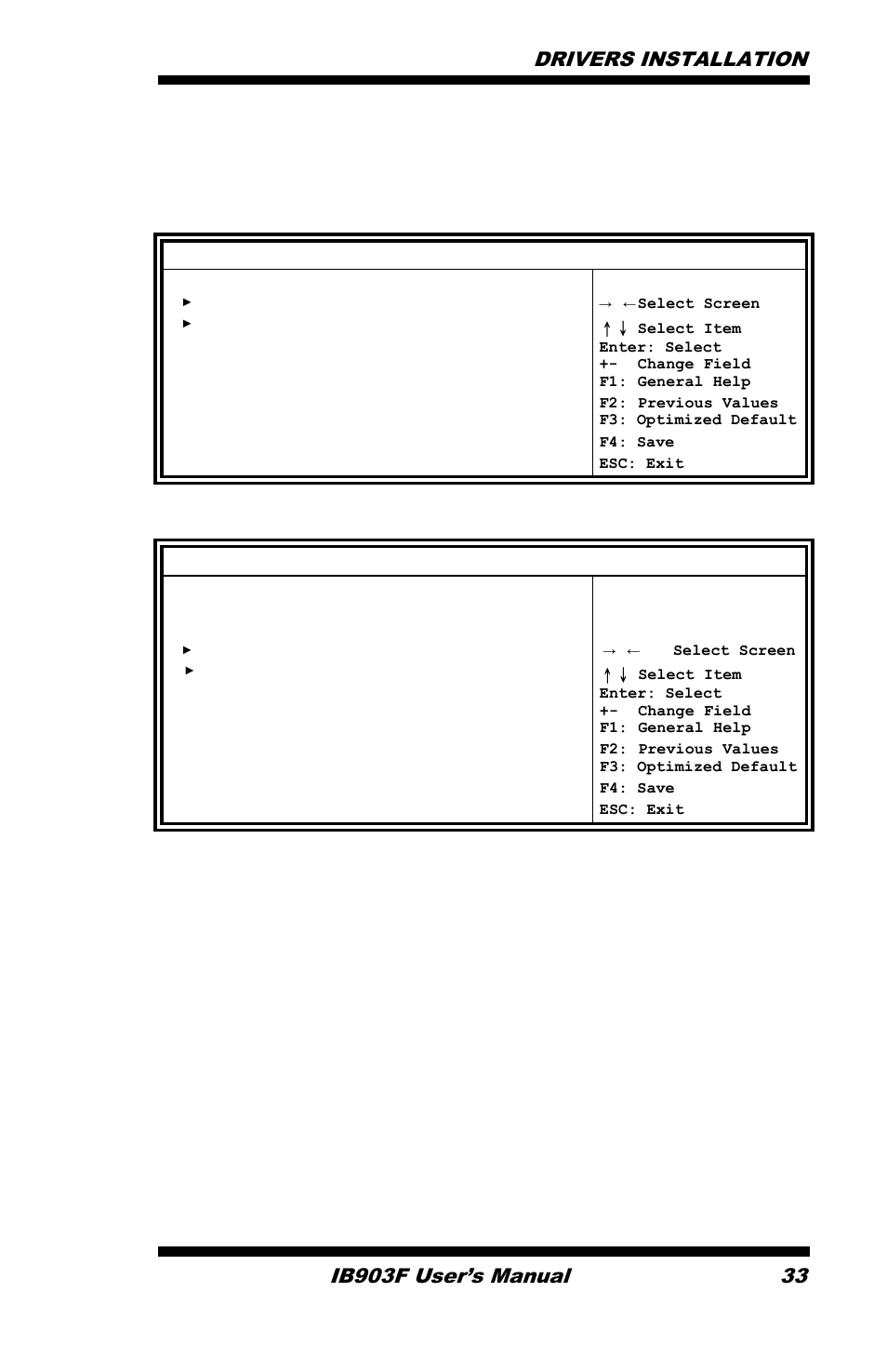 Chipset settings, Advanced, Chipset | IBASE IB903 User Manual | Page 37 / 58