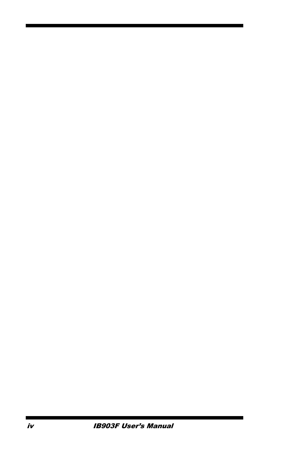 IBASE IB903 User Manual | Page 4 / 58